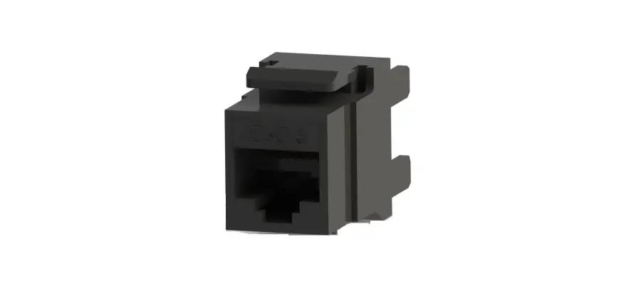 Nead Cat 6-E Data Soketi Siyah