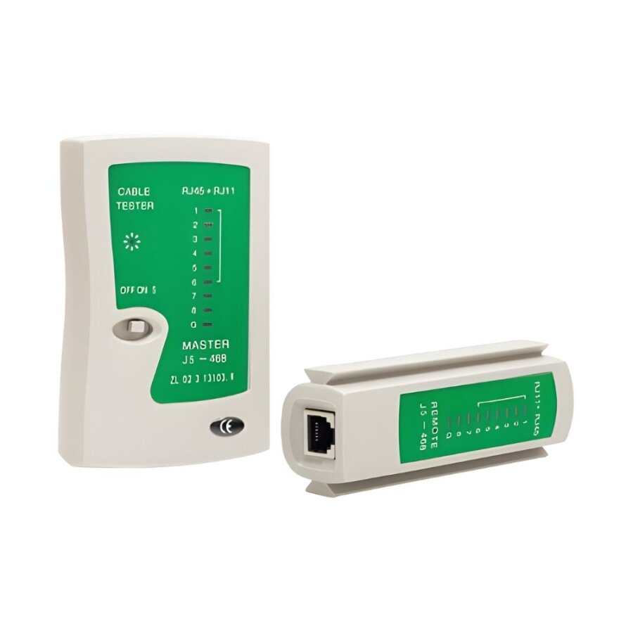 Wellbox RJ45 / RJ11 Tester Cat5 Cat6 İnternet Test Cihazı