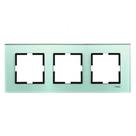 Artline Novella Cam Düz Açık Yeşil Üçlü Çerçeve