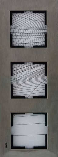 Artline Novella Eloxal Bronz Üçlü Çerçeve