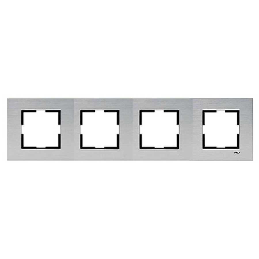 Artline Novella Eloxal Gümüş Dörtlü Çerçeve