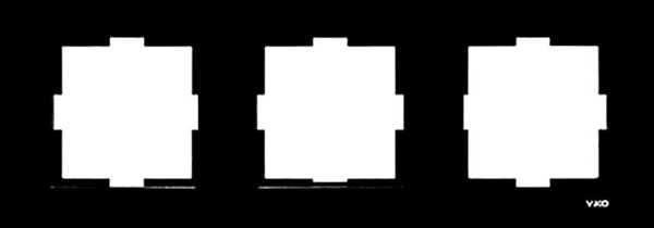 Artline Novella Eloxal Siyah Üçlü Çerçeve