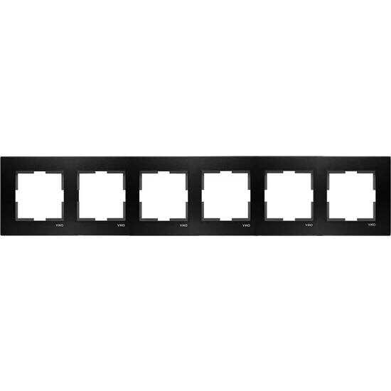 Viko Artline Novella Siyah Altılı Çerçeve