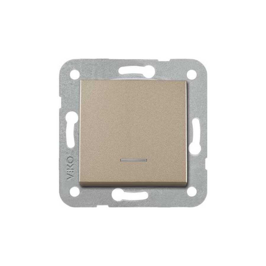 Artline Novella/Trenda Bronz Işık Anahtar Düğme (Mekanizma Hariç)