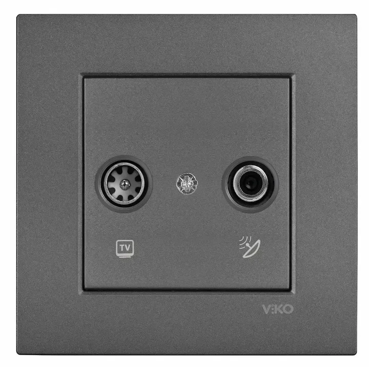 Artline Novella/Trenda Füme Tv-Sat Kapak (Mekanizma Hariç)