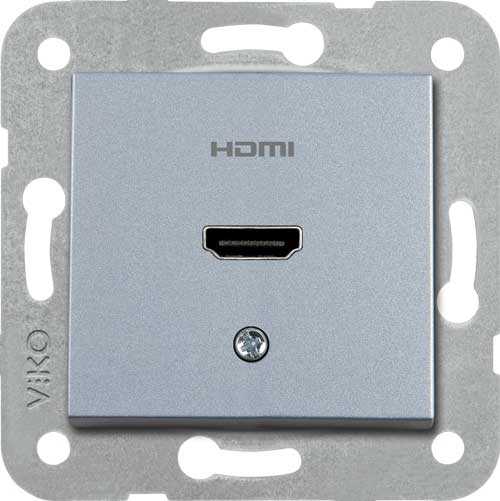 Artline Novella/Trenda Gümüş Hdmı Konnektör Kapak (Mekanizma Hariç)