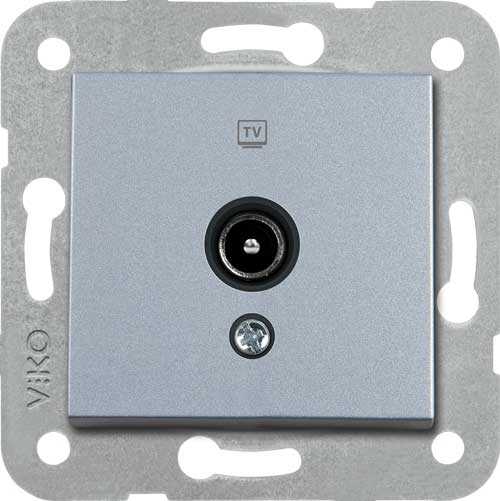 Artline Novella/Trenda Gümüş Tv Priz Kapak (Mekanizma Hariç)