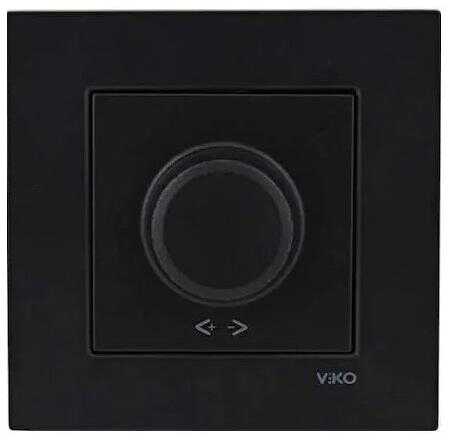 Artline Novella/Trenda Siyah Pro Dimmer/1-10v Düğme (Mekanizma Hariç)