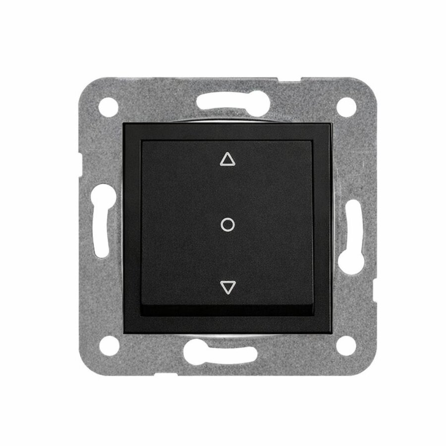 Artline Novella/Trenda Siyah Tek Düğmeli Jaluzi Düğme (Mekanizma Hariç)