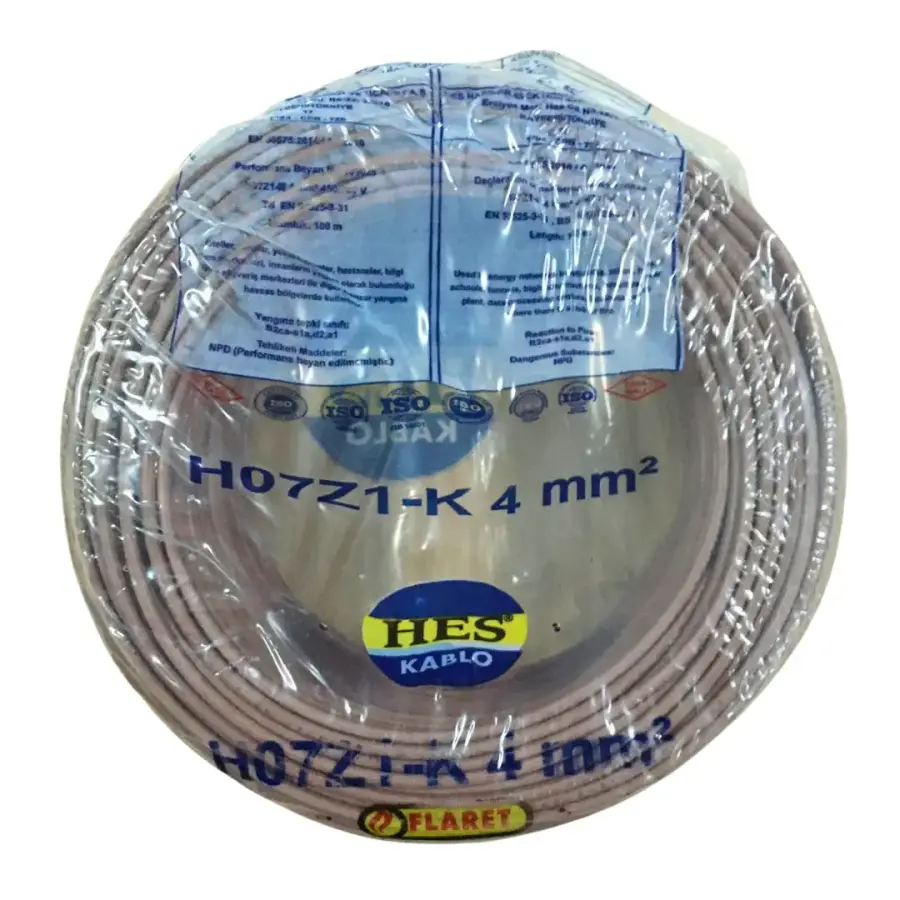 Hes Nyaf Kablo 4 Mm Kahverengi (H07z1-K) Halojen Free