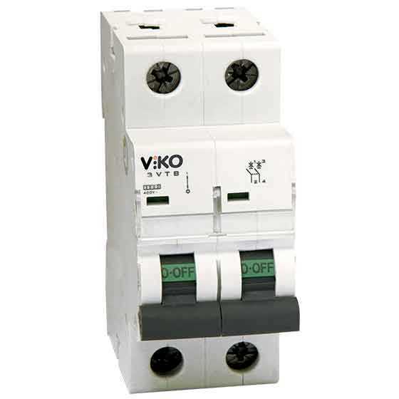 Viko - 4VTB-2C40 2x40A 4,5kA C Tipi Otomatik Sigorta