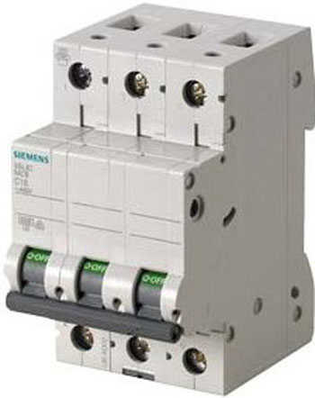 Sıemens 5SL6306-7 Otomatik Sigorta 6kA C Tipi 3x6 Amper