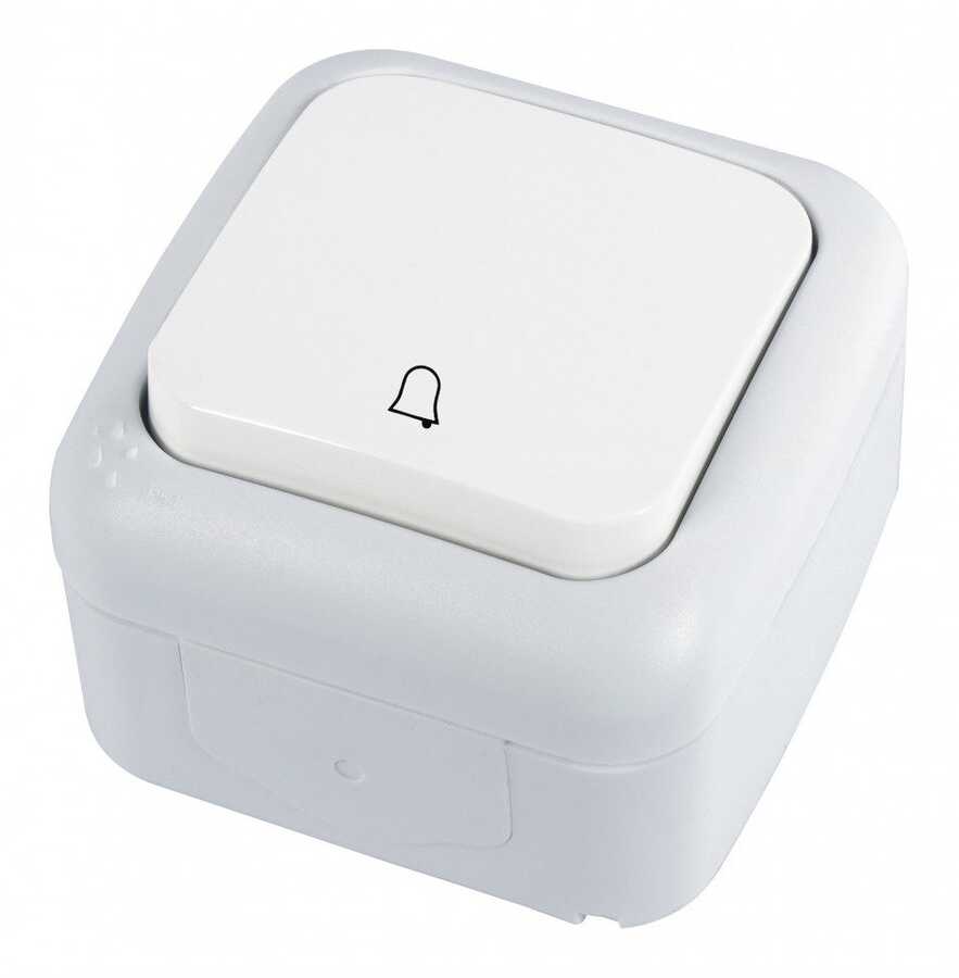 Viko Palmiye Beyaz Zil Anahtarı 90555406