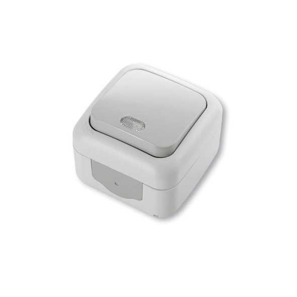 Viko Palmiye Gri Light Işıklı 90555514