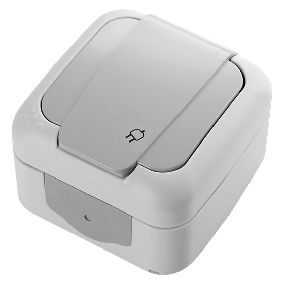 Viko Palmiye Gri Topraklı Priz 90555508