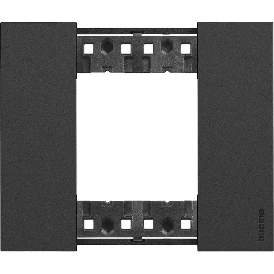 Bticino Polimer Plastik Çerçeve 2M Siyah