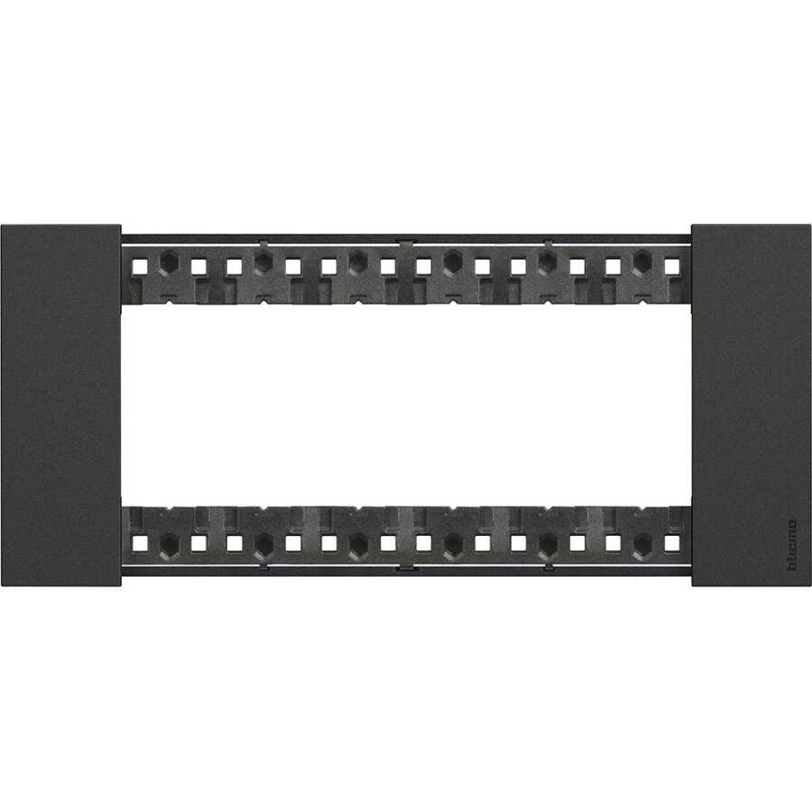 Bticino Polimer Plastik Çerçeve 6M Siyah