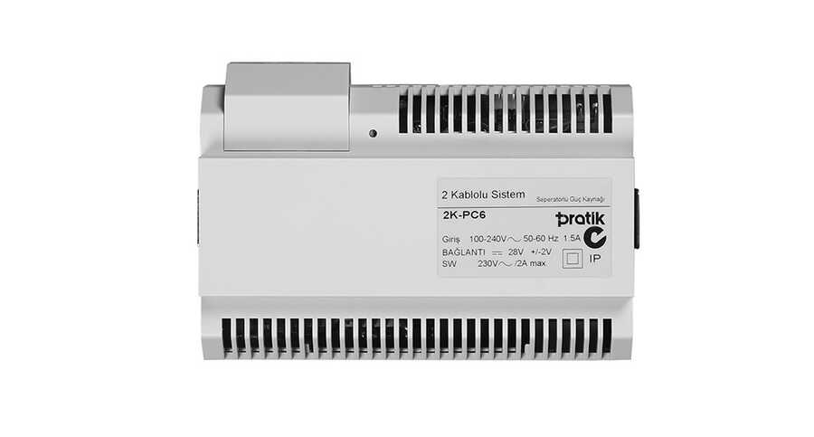 Pratik Plus Seperatörlü Güç Kaynağı 2K-PC6