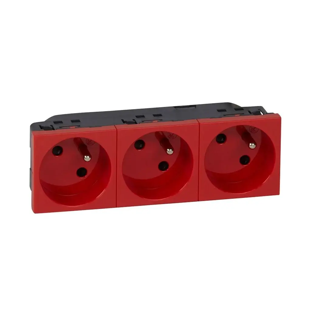 Legrand Sistem Armada 3X2P+T UPS Priz 45º Açılı DLP-077173L