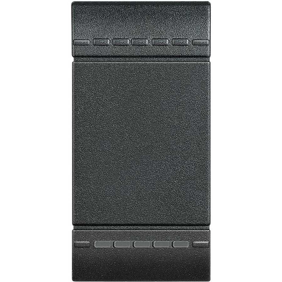 Bticino Sembolsüz Tuş Kapağı 1M Antrasit