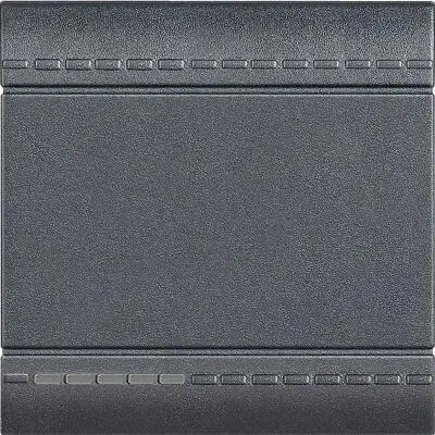 Bticino Sembolsüz Tuş Kapağı 2M Antrasit