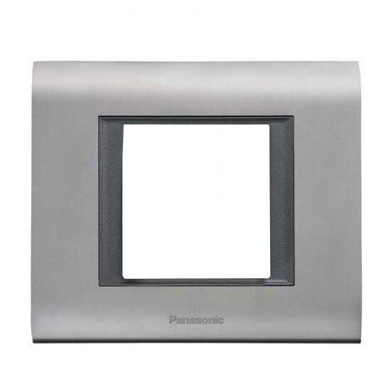 Viko Panasonic Thea Sistema Chrome Matt + Füme 2M Çerçeve