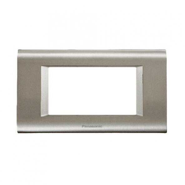 Thea/Panasonic Sistema Inox Matt+Metalik Beyaz 4M Çerçeve