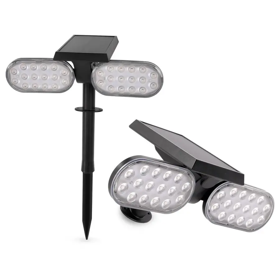 ACK AG60-02801 8W/h Solar Led Çim Armatürü Kazıklı 3000K Günışığı İkili