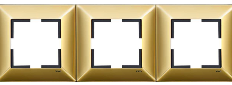 Artline Trenda Metal Gold Üçlü Çerçeve