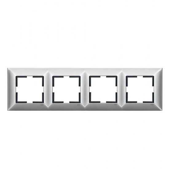 Artline Trenda Metal Krom Dörtlü Çerçeve