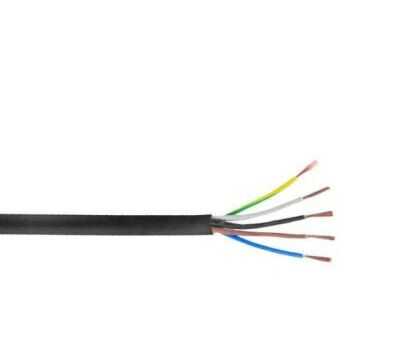 Öznur TTR Kablo 5x4 mm² Siyah ( H05VV-F )