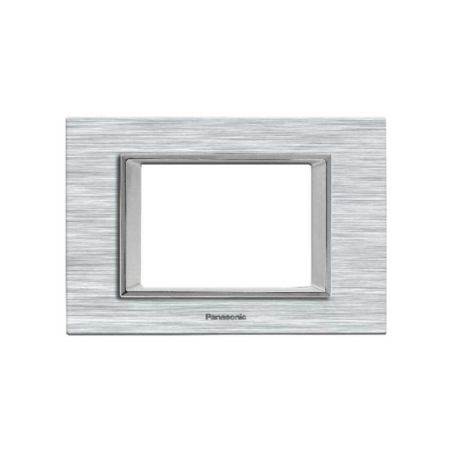 Viko Panasonic Thea Ultima Serisi Eloxal Gümüş Çerçeveler 2X2M Çerçeve