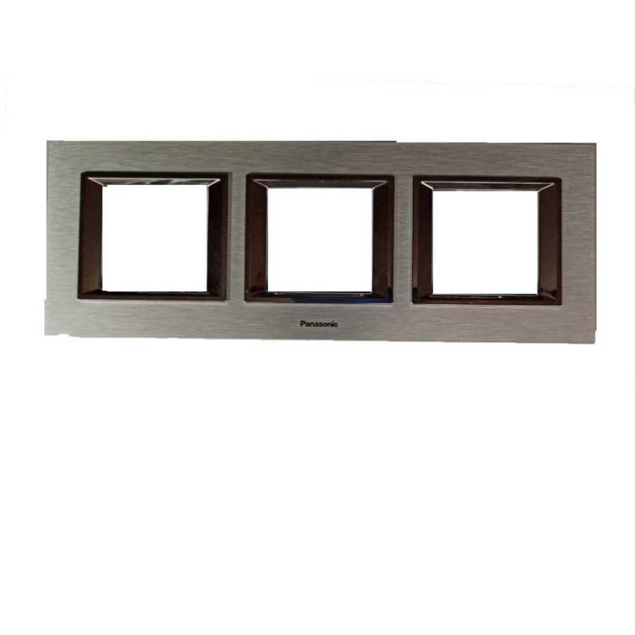 Viko Panasonic Thea Ultima Eloxal Gümüş 3X2M Çerçeve