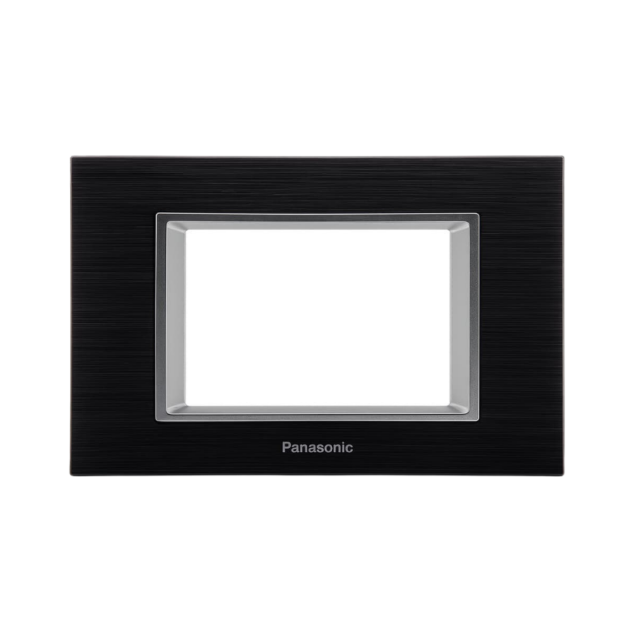 Viko Panasonic Thea Ultima Metal Eloxal Siyah 2M Çerçeve