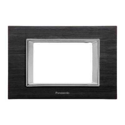 Viko Panasonic Thea Ultima Eloxal Siyah 3x2M Çerçeve