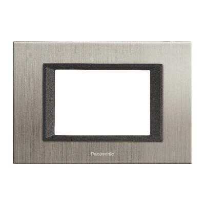 Viko Panasonic Thea Ultima Metalik Inox 3M Çerçeve