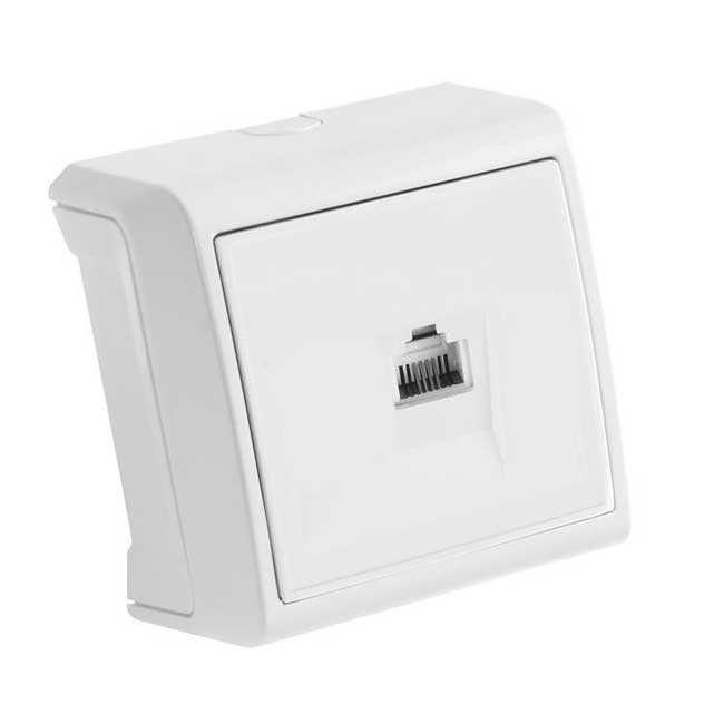 Viko Vera Beyaz Tekli Nümeris Cat3 90681013