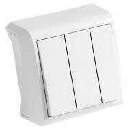 Viko Vera Beyaz Üçlü Anahtar 90681068