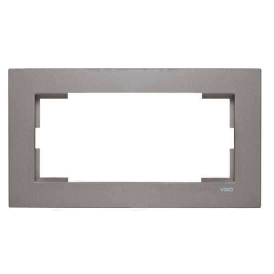 Viko Artline Novella Antrasit İkili Sıva Altı Çerçeve