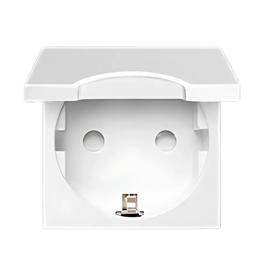 Viko Kapaklı Topraklı Priz Beyaz 90800005