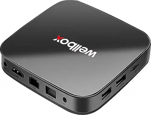 Wellbox Android TV Box Max 2X