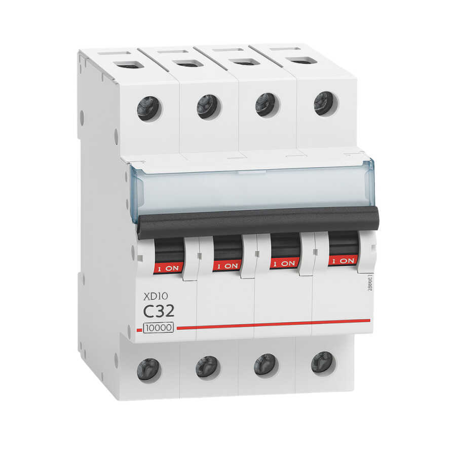 Legrand - 433948 3x40 Amper 10kA C Tipi XD10 Otomatik Sigorta