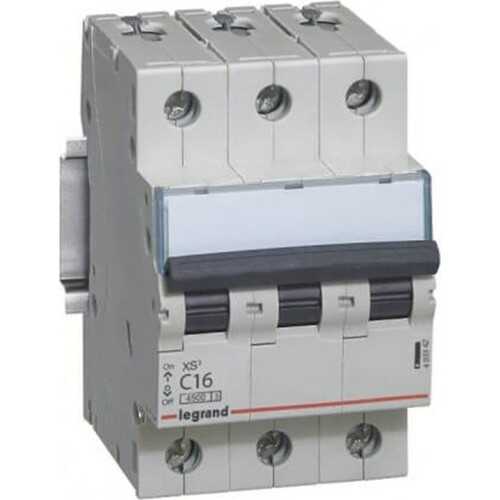 Legrand - 403696 3x50 Amper 6kA C Tipi Xg3 Otomatik Sigorta