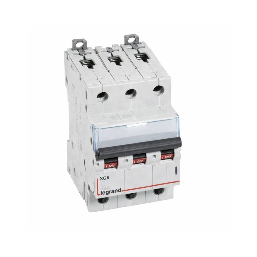 Legrand 433695 3x40A 6kA C Tipi XG6 Otomatik Sigorta