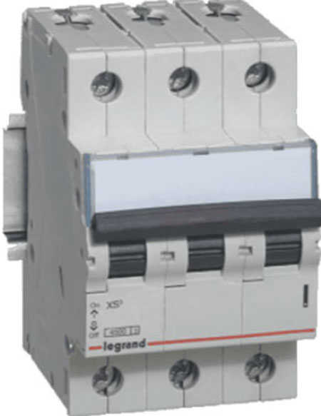 Legrand - 403347 3x50 Amper 4,5kA C Tipi Xs3 Otomatik Sigorta