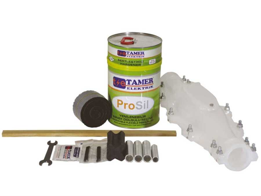 Tamer 3X25+16 Branşman Vidalı Şeffaf Ek Muf PSİLYEX1-32516