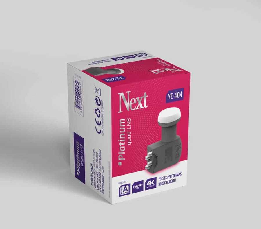 YE-404 PLATINUM QUAD LNB